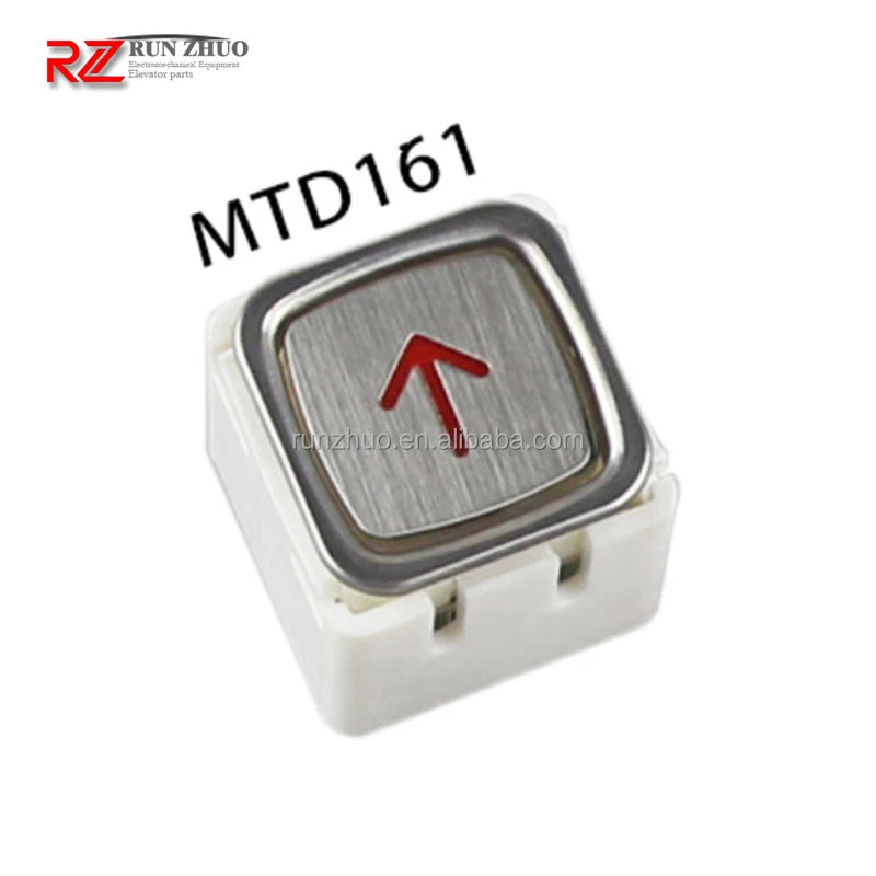 Mitsubi*** Elevator LOP COP Square Stainless Steel Push Button MTD-161