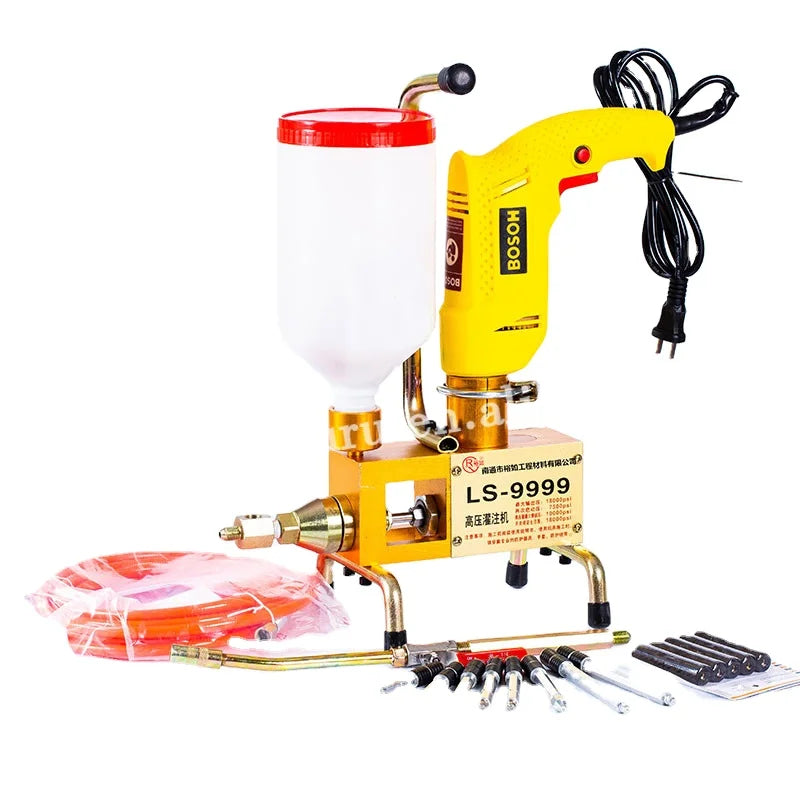 Yu Ru 18000 PSI High Pressure Epoxy Grouting Polyurethane Injection Grout Pump