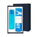 Manufacturing Business 500ml Sports Bottle and Towel Set Polypropylene Souvenir and Gift Ideas