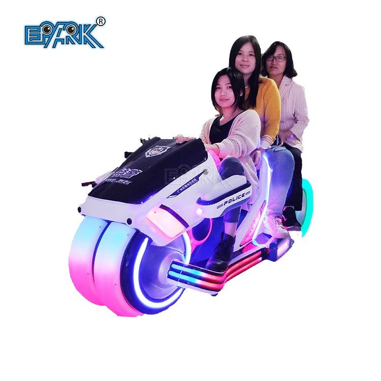 Coin Operated Amusement Park Rides Electric Motorcycle Outdoor Playground Kiddie Rides for Sale