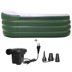 Chufang Portable Foldable Inflatable Thicken Lazy Spa Ice Tubs Bathtub for Adults