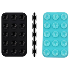 Suction Phone Case Mount Silicon Adhesive Phone Accessory for Hands-Free Fidget Mirror Shower Phone Holder