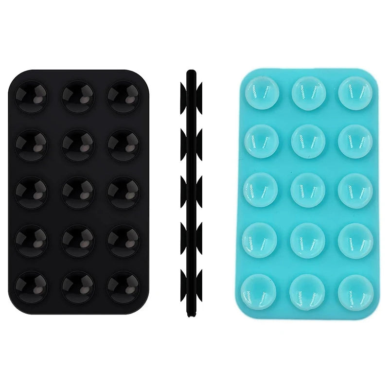 Suction Phone Case Mount Silicon Adhesive Phone Accessory for Hands-Free Fidget Mirror Shower Phone Holder