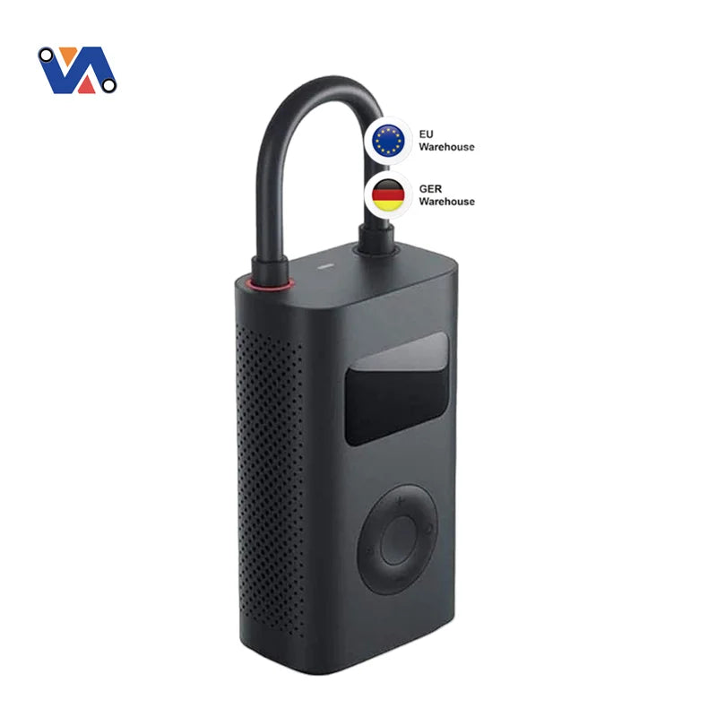 New Image Electric Scooter Pump Inflatable Tire Pressure Digital Monitor Compressor Inflator Multi-nozzle