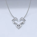 SC Popular Vintage Necklace Punk Hip Hop Necklace Fashion Gold Silver Heart Totem Pendant Necklace for Men