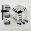 YTUM Brand Lathe Chuck 125mm High Precision 3 Jaw Self-Centering Chuck K11-125 Manual Metal Lathe Chuck for Mini Lathe WM210V