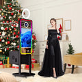 Customized Selfie Mirror Photo Booth With Printer Box 21.5 Inch Touch Screen Magic Mirror Photobooth Machine for Seaside Party
