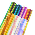 Non-Transparent PVC Holographic SOLID Color Changing Plastic Opaque Film for Handbag/Craft Making