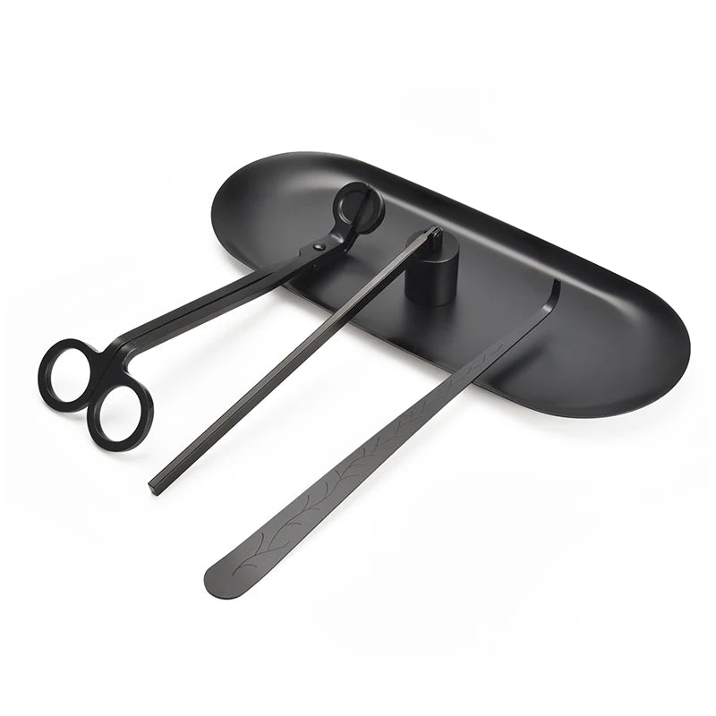 Hanview Wholesale Candle Scissors with Candle Wick Trimmer Set