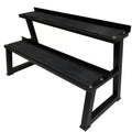 Gym Equipment 2 Layers Fitness Kettlebells Storage Rack Steel Storage Stand Workout Kettlebell Rack for Home Gym