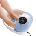 Heating Water Foot Wash 16 Massage Rollers Foot Bath Massage Machine With Bubble Shiatsu Massage Rollers and Herb Box