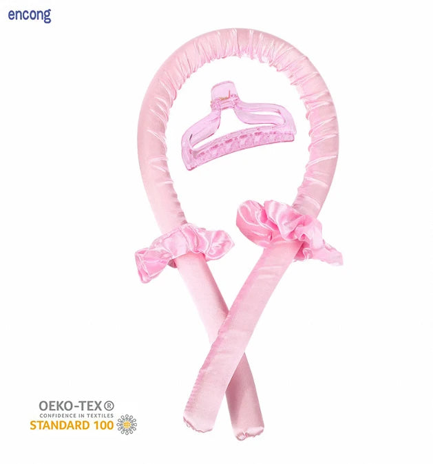 Wholesale Heatless Hair Curlers Rod Headband No Heat Curls Overnight Wave Lazy Foam Curling Stick Hair Curler