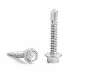 Grade 316 Stainless Steel Tek Screw with Washer