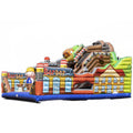 Inflatable Modular Amusement Park n air Bouncer Inflatable Trampoline n Funcity XL Under Construction