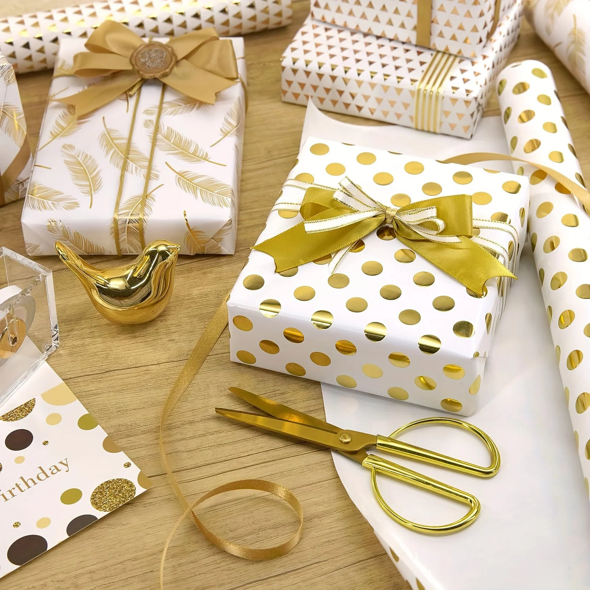 Custom logo Printed Bulk Wholesale Roll Paper Sheets Christmas Gift Clothes Packing Wrapping Tissue Paper