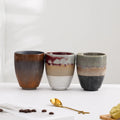 Pottery Kung Fu Tea Mugs Large Teaware Drinkware Coffee Cups Ceramic Tumbler  Porcelain Ceramic Cup Set