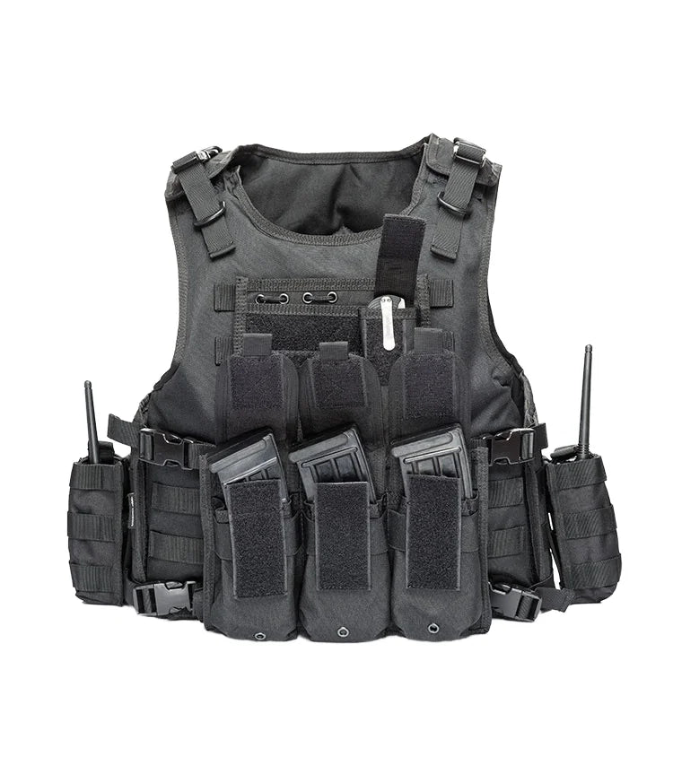 CXXM For Hot Sale Polyester Chalecos Tactique Gilet Soft Padded Molle Tactical Vest