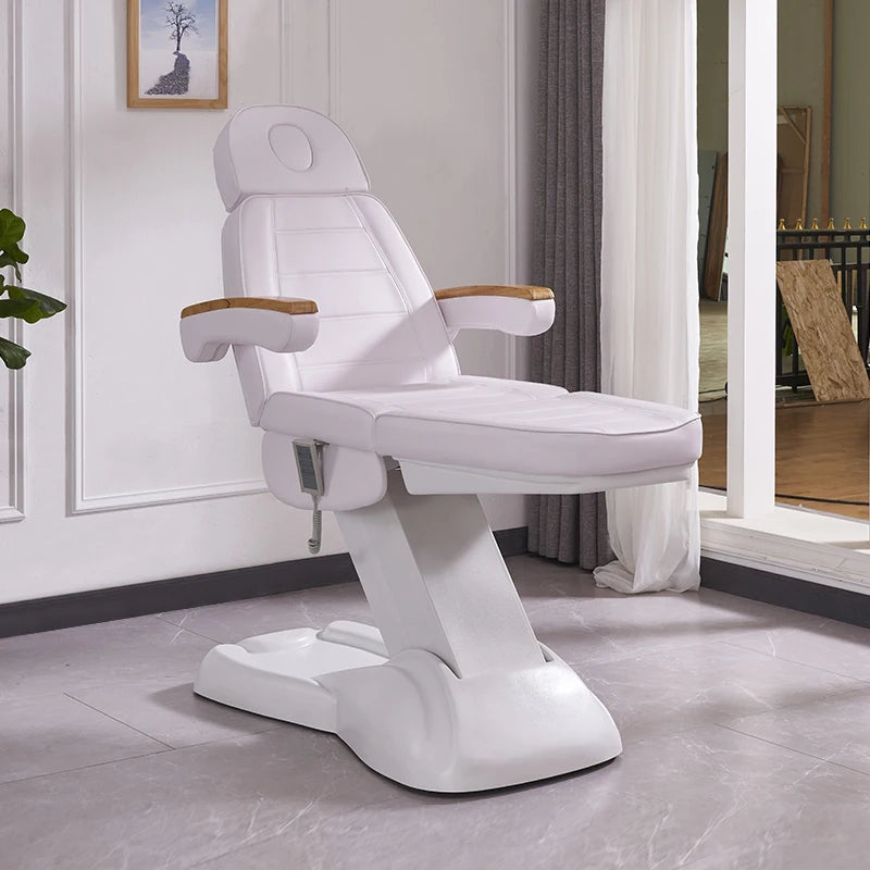 Basic Electric Massage Bed with Armrests Entry Level Spa Furniture