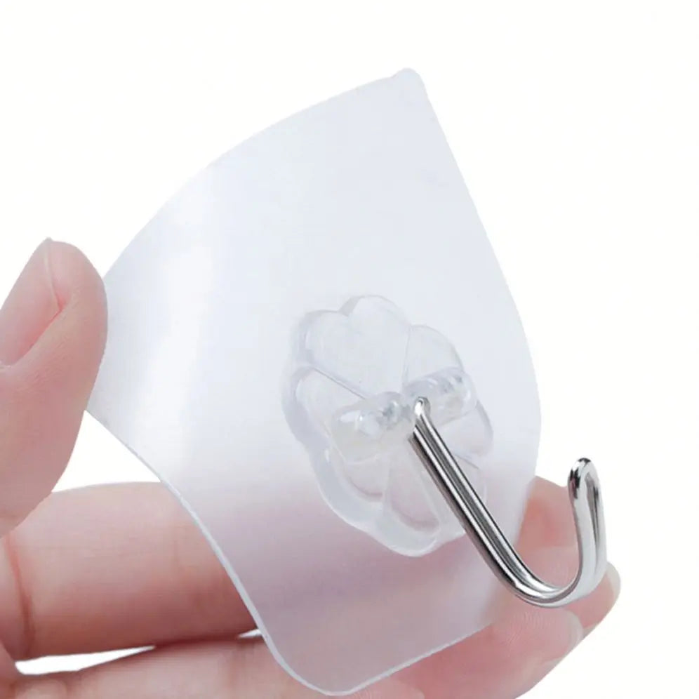 Hot Strong Transparent Suction Cup Sucker Wall Hooks Hanger for Kitchen Holder Bathroom Accessories Wall Storage Hangers Mutfak