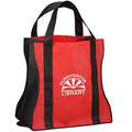 Ruthbag Custom Printed Non-Woven Folding Tote Bag for Women Sublimation Letter Pattern