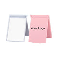 Zonyin High Quality Black Rectangle Folding Compact Travel Makeup Mirror Customizable Plastic Foldable Desktop Mirror for Women
