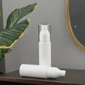 Fuyun Private Label Fine Mist Spray Bottles 50ml 60ml 80ml White Empty Plastic Cosmetic Water Containers Pump Sayer Blush Wig