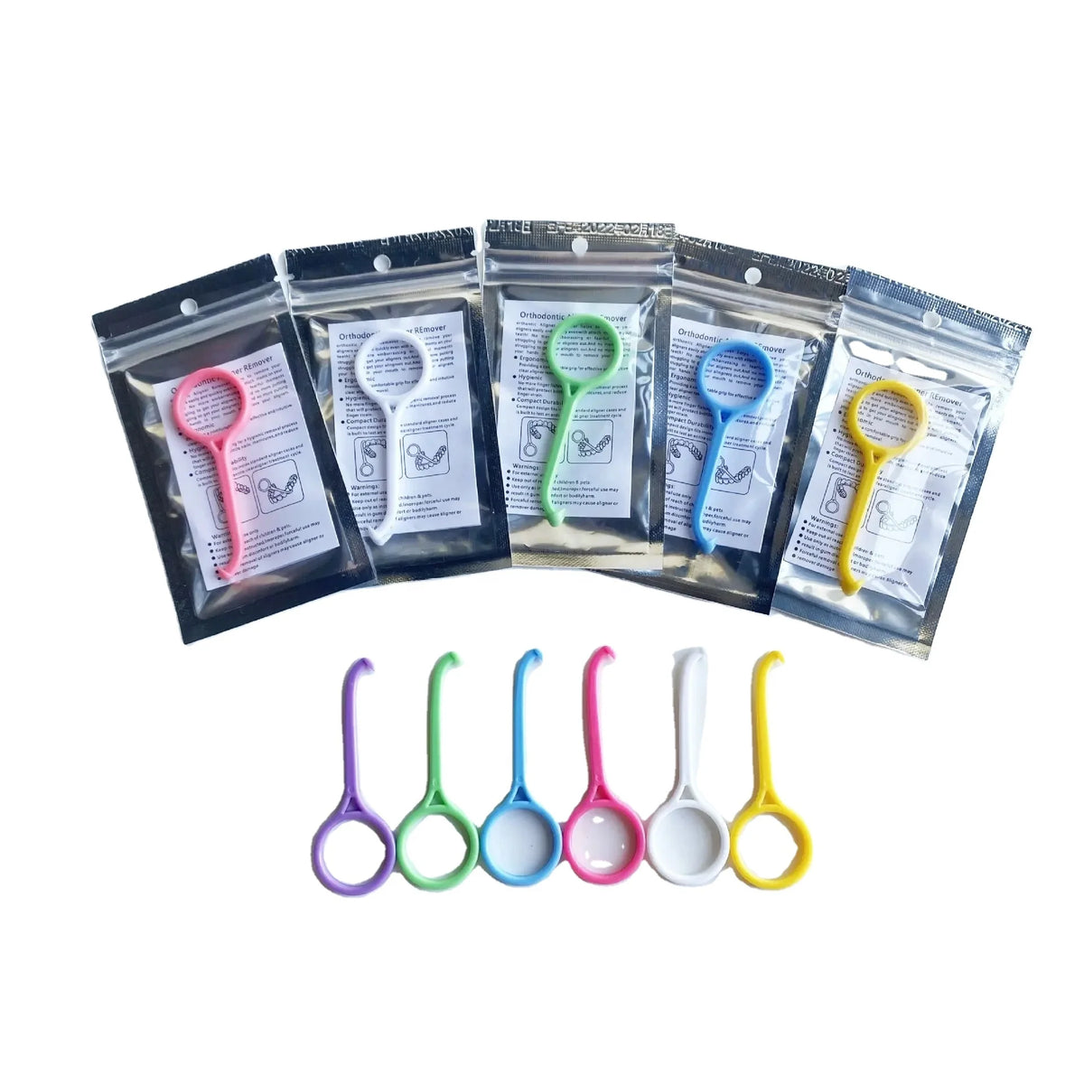 Individual Package Dental Orthodontic Aligner Remover Aligner Invisible Removal Tool Hook for Oral Care