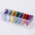 8 Color Eight Sizes Hair Clipper Comb Hairdresser Hair Beauty Tool Professional Hair Clipper Guide Comb Limit Comb Accessories