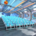 Small Business Indoor 7D/9D Egg Chair Cinema with Metal & Fiberglass for Home School Shopping Mall Use Over 100 Free HD Movies