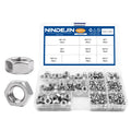 Stainless Steel 304 Fine Thread Nut Set M4 M5 M6 M8 M10 M12 Hex Nuts Assortment Kit