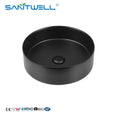 Chaozhou Factory Matt Black Matt Color Sink Ceramic Bathroom Sink Custom Color Wash Basin