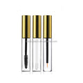Luxury 10ml Customized Logo Container Black White Silver Empty Round Eyeliner Tube Mascara Tube 10ml
