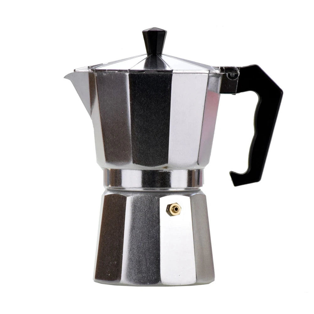 Moka Pot Aluminum Italian Coffee Machine Espresso Coffee Maker for Gas Stove Classic Coffeeware Home Barista Accessories