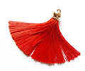 Hot Selling Gold Plastic Bookmark Multi Colour 8cm Tassel