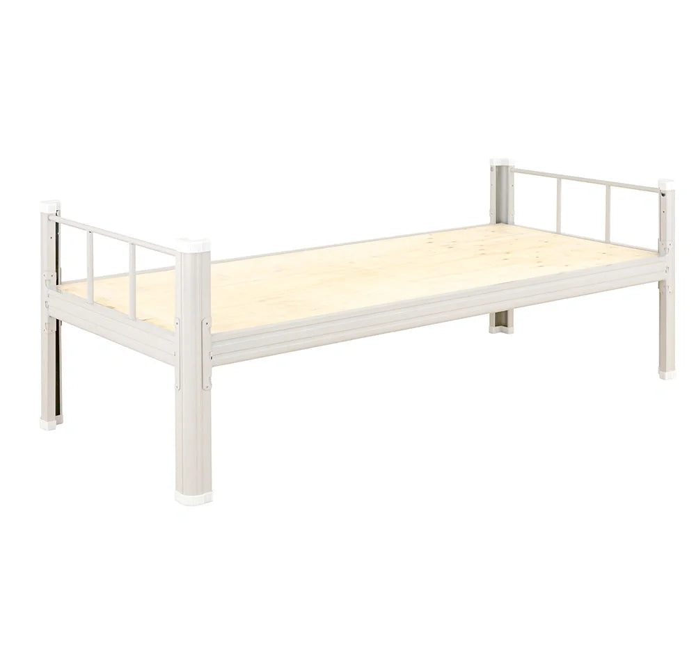 Customized Size Strong Structure Metal Frame Bed Minimalist Design for Home Furniture Workshop or Warehouse Use Assembled