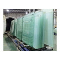 Factory Direct Sale 3-18mm Thick Building Tempered Glass Panels Industrial Decoration Clear Panel Railing Fence Curtain Wall