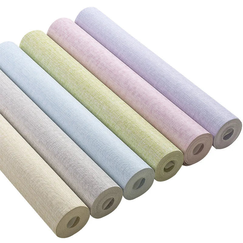 2022 Modern Plain Solid Non Woven 3D Wallpaper for Home Decoration Living Room Bedroom Background Stripes Wall Coating Wholesale