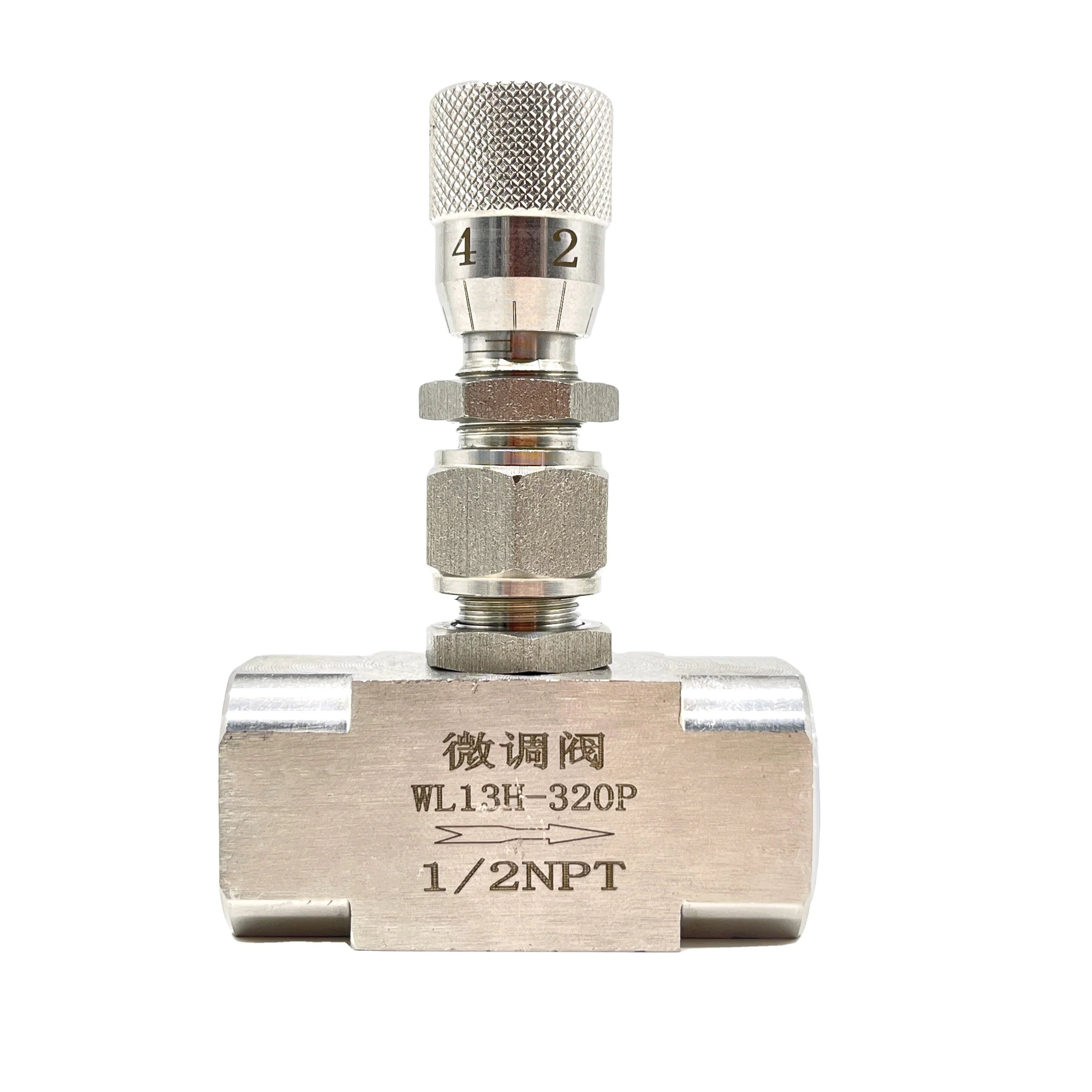 Stainless Steel Gas Needle Valve Control Valve Water Stainless Steel Metering Needle Valve