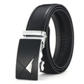 LQ Classic Belt Mens Automatic Buckle Genuine Leather Belts for Men Custom Logo OEM Factory