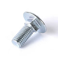 In Stock Stainless Steel Carriage Bolt M5x10 Countersunk Carriage Bolts 5/8-11 Carriage Bolt Grade 2 Zinc Motorcycle Screw Cap