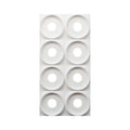 High Quality 3D Wall Panel Hollow Circle Polyurethane Artificial Stone Waterproof and Soundproof Hot Sale PU Wall Decoration