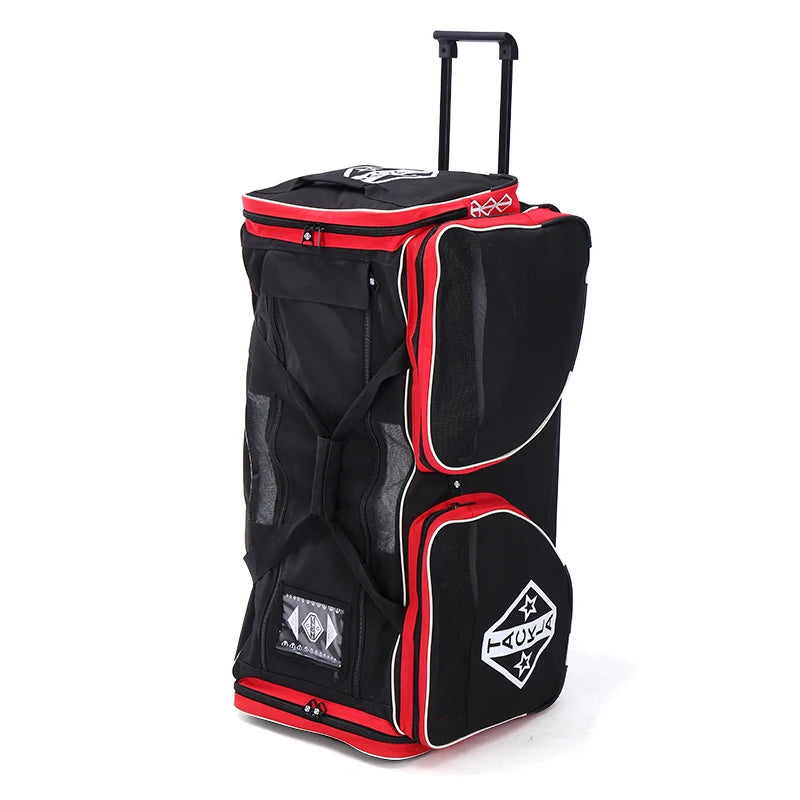 TACKLA Wheeled Hockey Bag Sport Fight Equipment Trolley for Other Sports