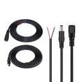 30cm 5.5*2.1 DC Power Cord Connector Jack Adapter Lead Cord 12V Cable Female Male External Plug Electrical Power Extension Cord
