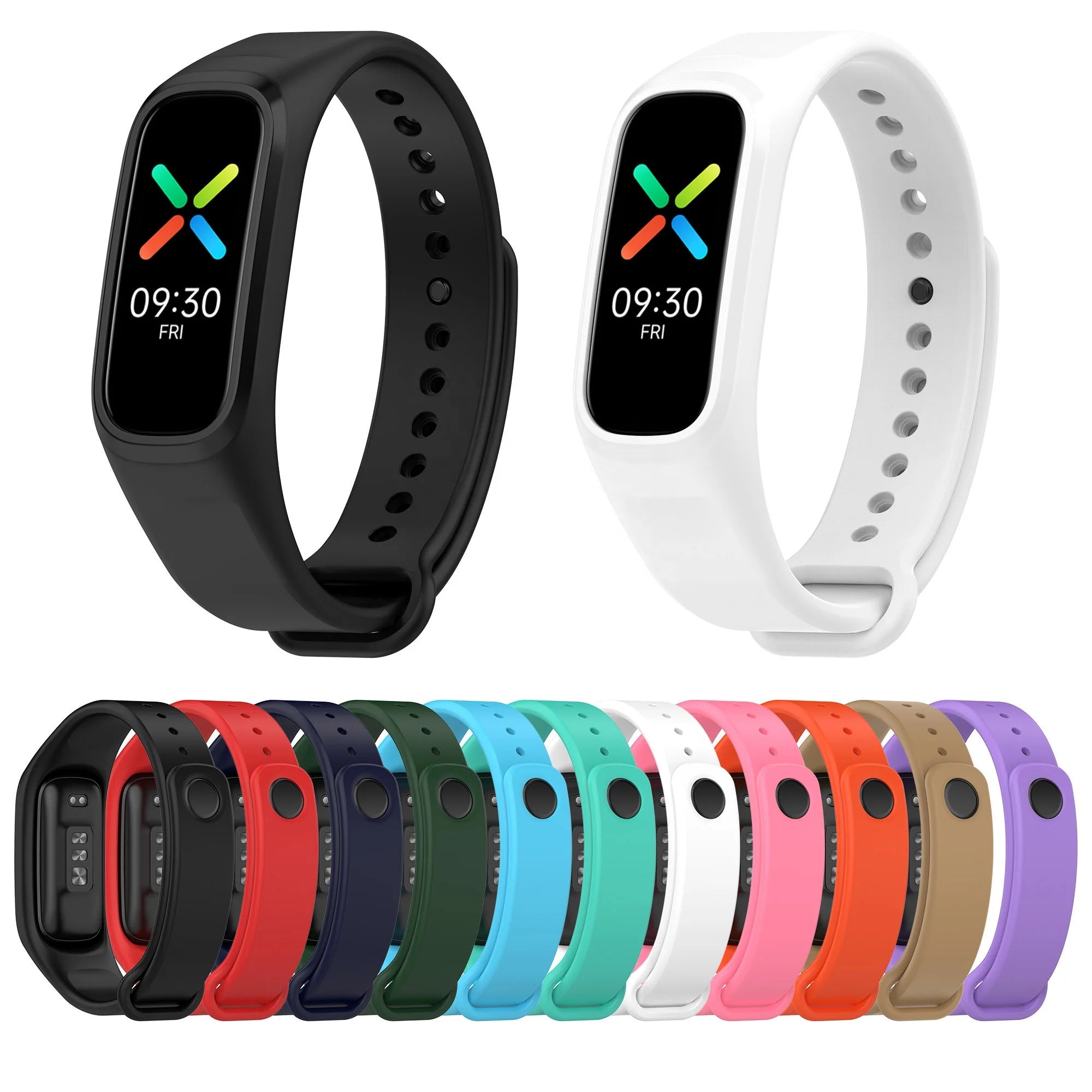 TPU Watch Strap for Oppo One Plus Band Breathable Colorful Replacement Watchband for Oppo Band Watch Accessories