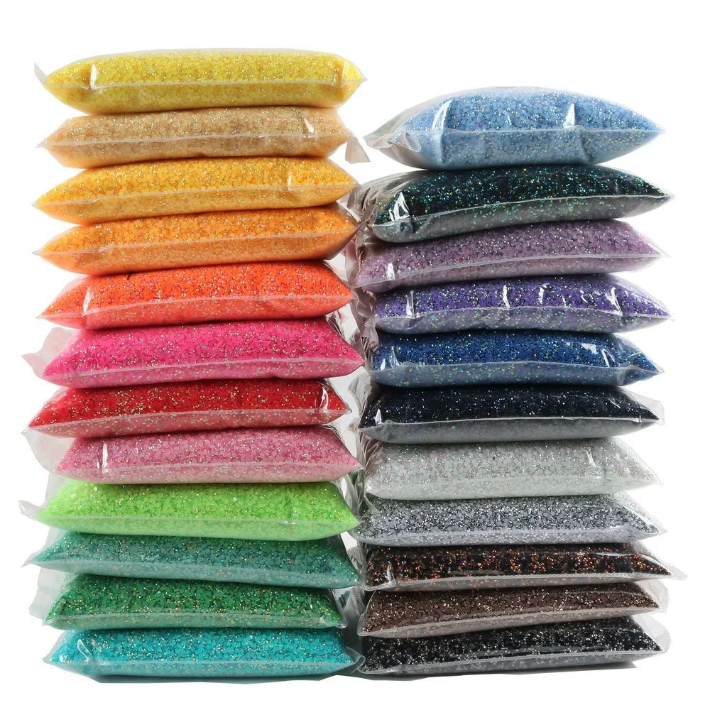Yantuo Eco-friendly Multi-color 2-6mm Resin Jelly Non Hotfix Flatback Loose Rhinestones 14 Facets Circular Bulk Package for