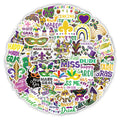 New Wholesale Carnival Graffiti Stickers Suitcase Water Bottle Helmet Skateboard Stickers Reward Stickers for Kids