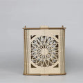 2024 New Design Popular USB Luminous Wooden Light Box LED Nightlight 3D Light Box