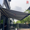 Asian Waterproof Full Cassette Retractable Motorized Outdoor Aluminum Awnings with Acrylic & PC for Terrace & Balcony PA Coated