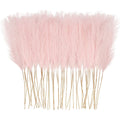 Artificial Pampas Grass Stems 21.6' Realistic Dried Faux Durable Maintenance-Free Vase Fillers Wedding Centerpieces