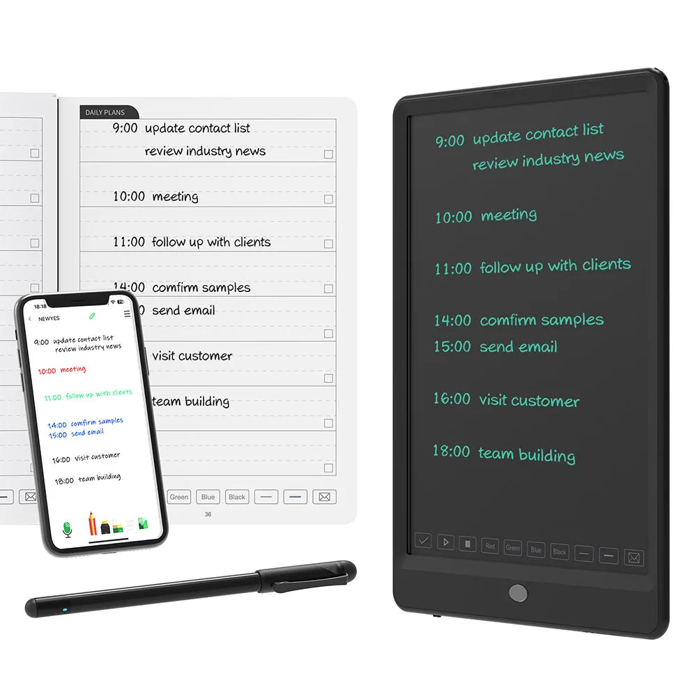 NEWYES Upgrade Syncpen 3 Handwriting Synchronization Digital Planner Writing Pad Smart Pen Writing Set
